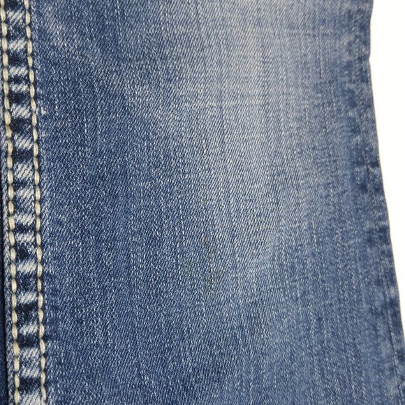 Silver Suki Surplus Boot Cut Jeans Women's 27 Flap Pockets Stretch Low Rise B822 - Picture 4 of 13